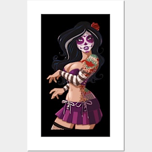 carnival girl Posters and Art